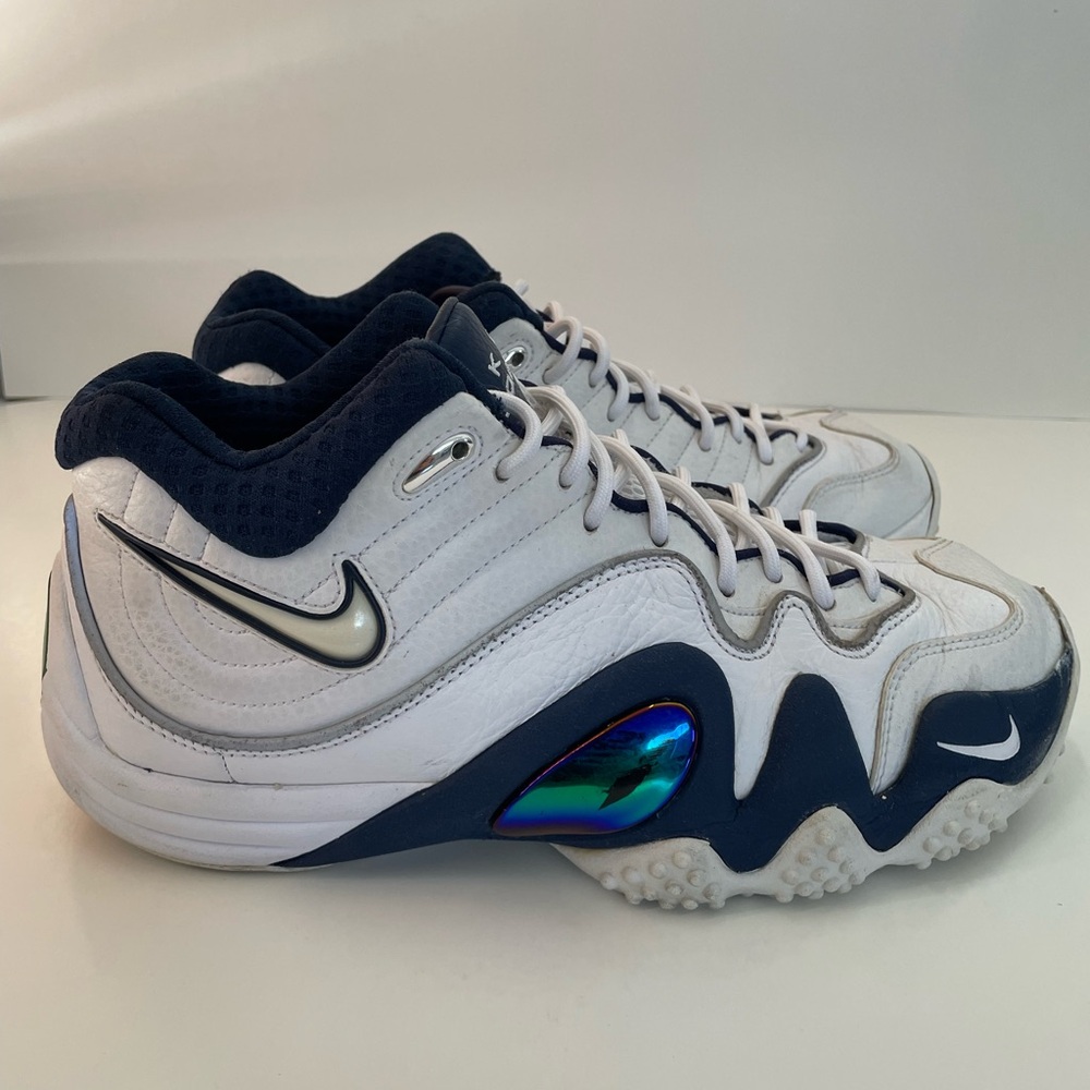 Nike Air Zoom Flight Five 5 V Jason Kidd White Men’s size 8.5